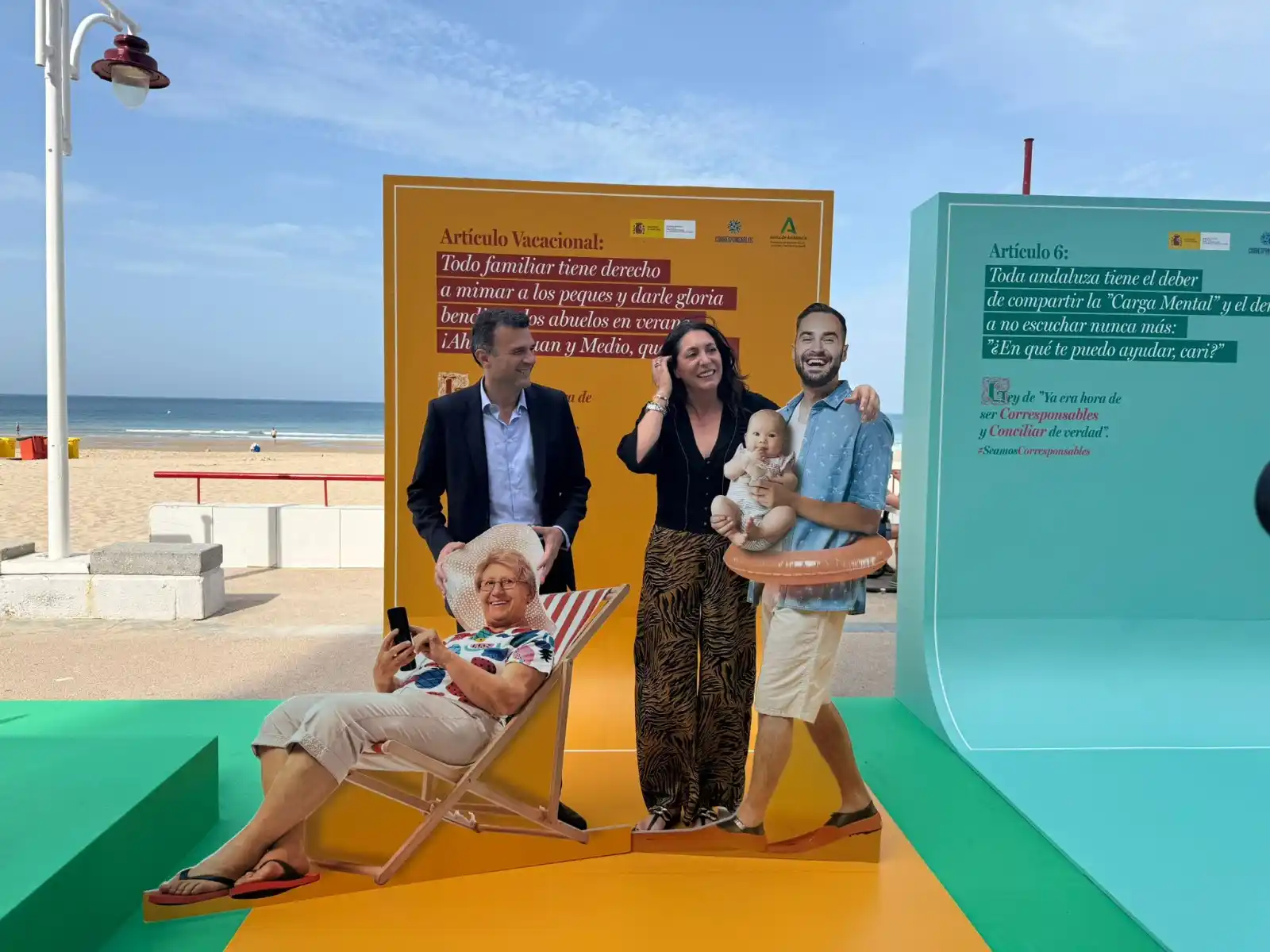 Image from Onda Cádiz: ℹ️La consejera de Inclusión Social, Juventud, Familias e Igualdad de l...
