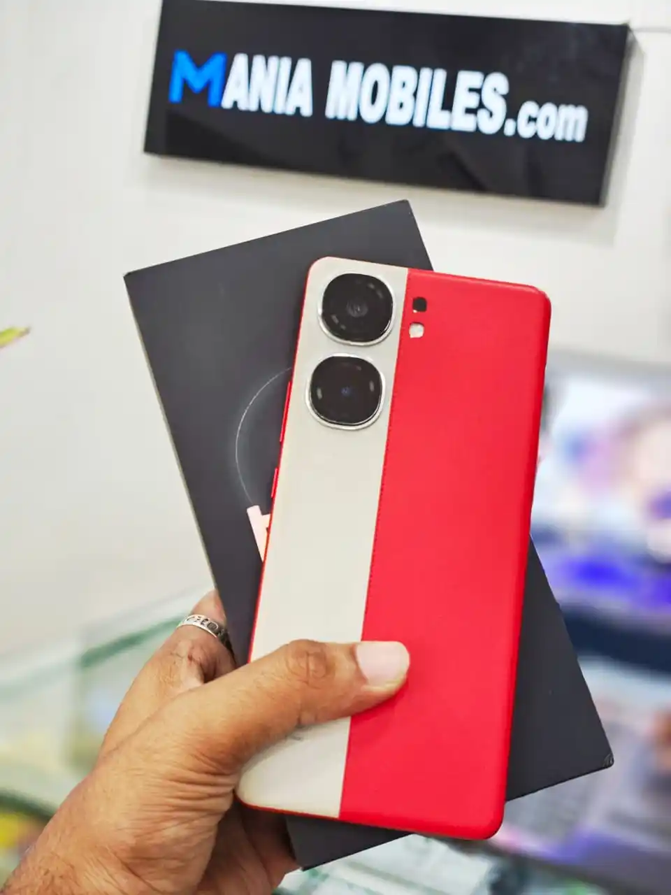 Image from MANIA MOBILES: IQOO NEO 9PRO 8+128GB GOOD CONDITION FULL KIT JUST RS. 21999/-💥...