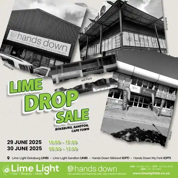 Image from Lime Light Hair & Beauty Channel: 🍋 LIME DROP SALE ALERT! 🍋  Join us for a fun-filled day of beauty, h...