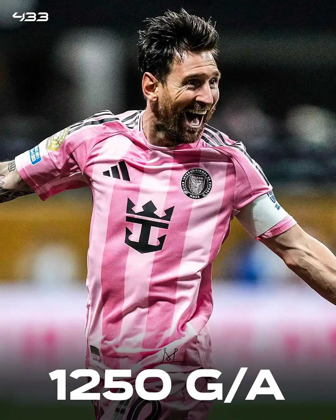 Image from LIVE FOOTBALL NEWS⚽: 𝗟𝗜𝗢𝗡𝗘𝗟 𝗠𝗘𝗦𝗦𝗜 𝗜𝗦 𝗧𝗛𝗘 𝗙𝗜𝗥𝗦𝗧 𝗣𝗟𝗔𝗬𝗘𝗥 𝗜𝗡 𝗛𝗜�...