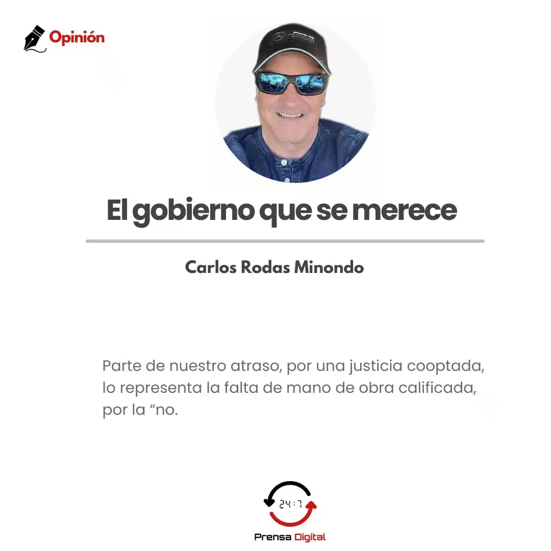Image from 24:7 Prensa Digital : ✒️ Opinión I “Parte de nuestro atraso, por una justicia cooptada, lo r...
