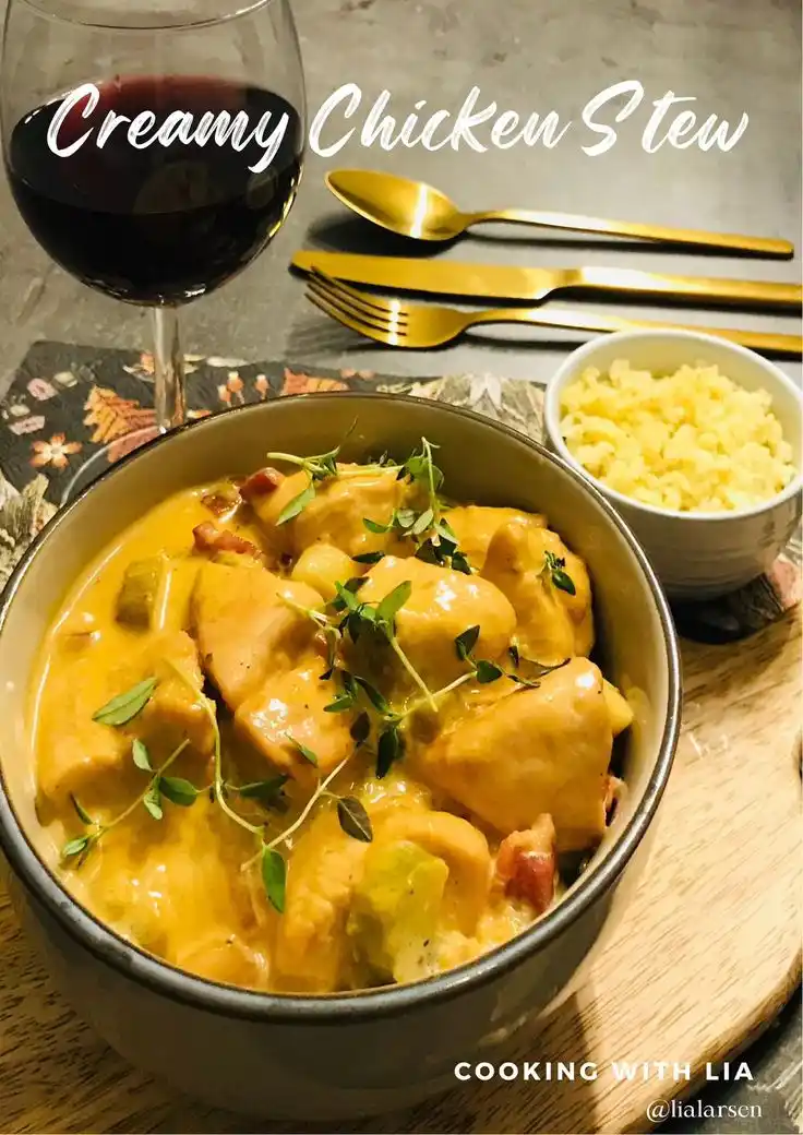 Image from COOKING WITH LIA OFFICIAL : *Recipe by Lia: Creamy Curry Chicken*  Hey guys! 👋 Today I'm sharing ...