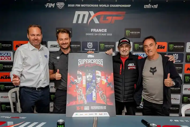 Image from pdmx.it: SUPERCROSS DE PARIS RETURNS FOR 42ND EDITION – LIVE ON MXGP-TV https:/...