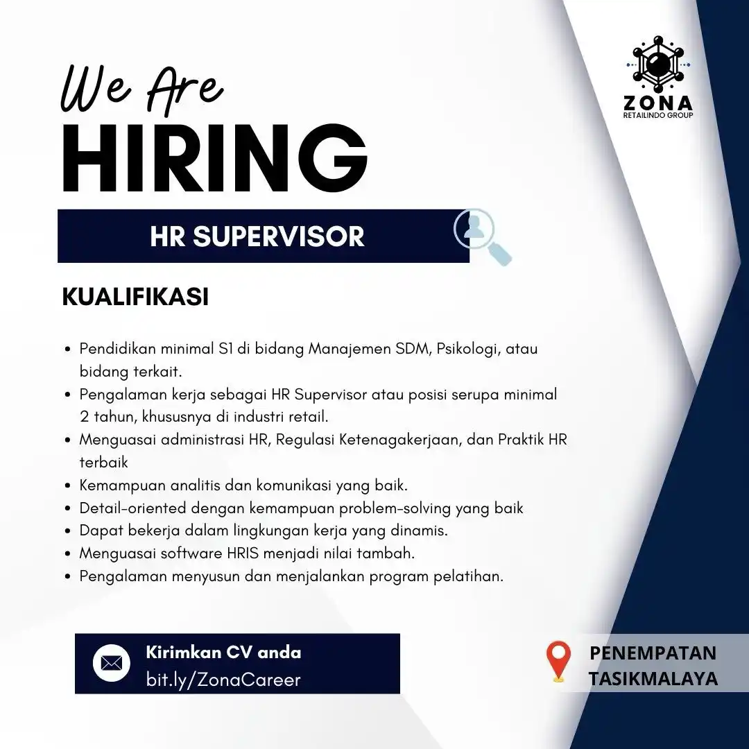 Image from Channel Loker lowongan kerja: Tasikmalaya...