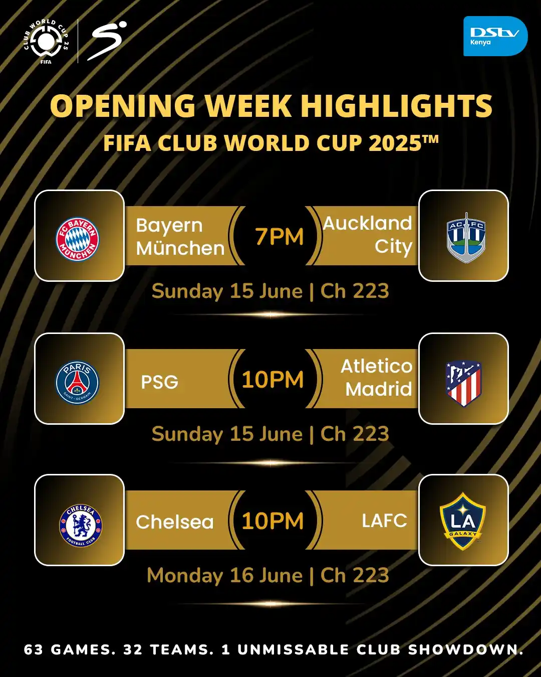 Image from DStv Kenya: *🚨The opening clashes are coming in HOT! <a class="text-blue-500 hove...