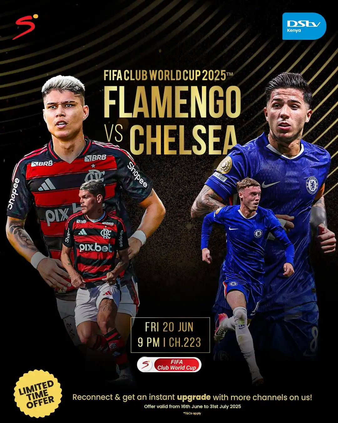 Image from DStv Kenya: *🚨The world is watching! 👀⚽ <a class="text-blue-500 hover:underline ...