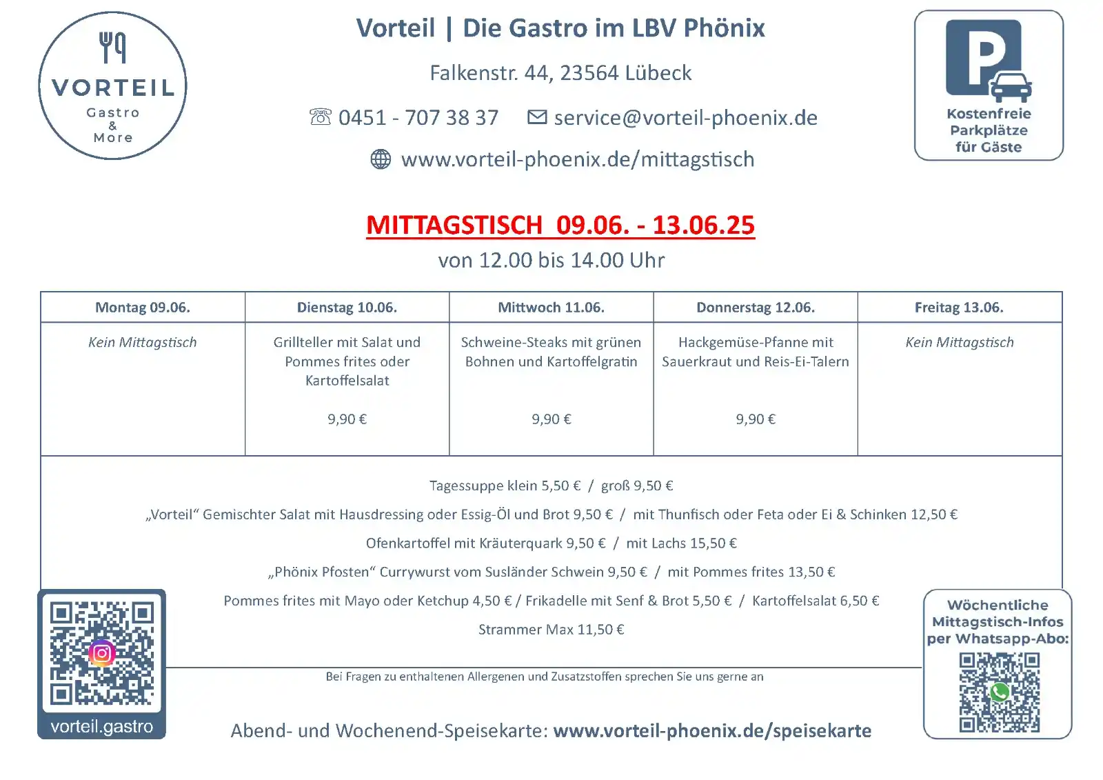 Vorteil | Die Gastro im LBV Phönix post