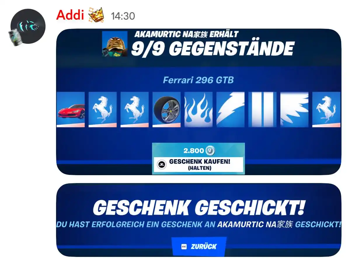 Image from Addi: *WER WILL AUCH EIN GESCHENK❓😱* Tragt alle Creator Code: Addi ein!🔥 <...