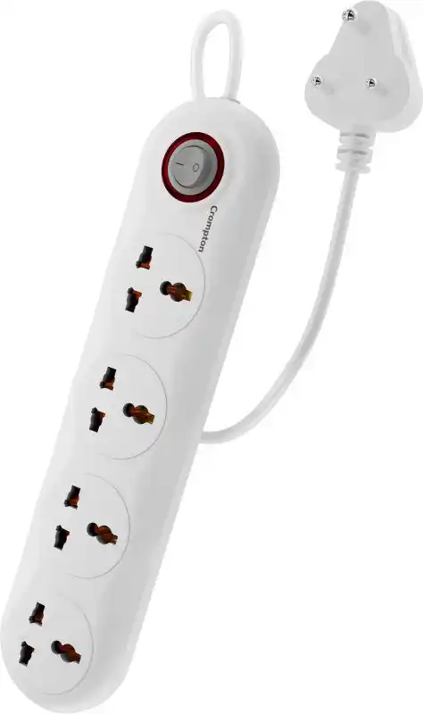 Image from CouponClip {Deals & Offers}: 60% Off - Crompton Powerbox Alpha WX 4 Socket Extension Boards at Rs.2...