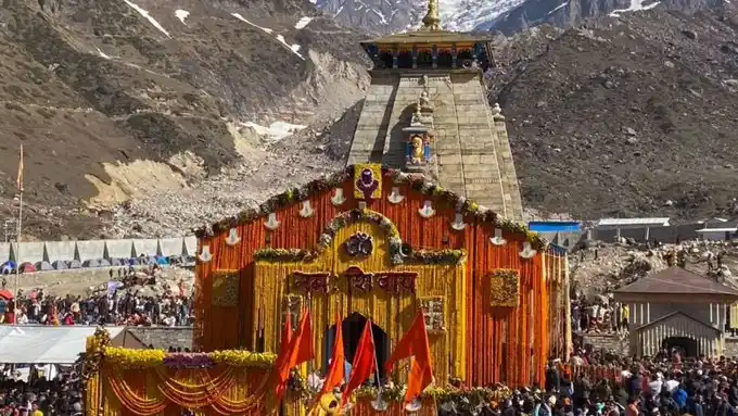 Image from Prachin Akhand Bharat (प्राचीन अखंड भारत): अब तक 10 लाख लोगों ने किए केदारनाथ के दर्शन, बना ऐतिहासिक रिकॉर्ड! उत...