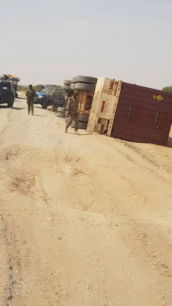 Image from Abdou Pagoui: *Abalak* | Depuis le jeudi 12 juin 2025, *un camion transportant des e...
