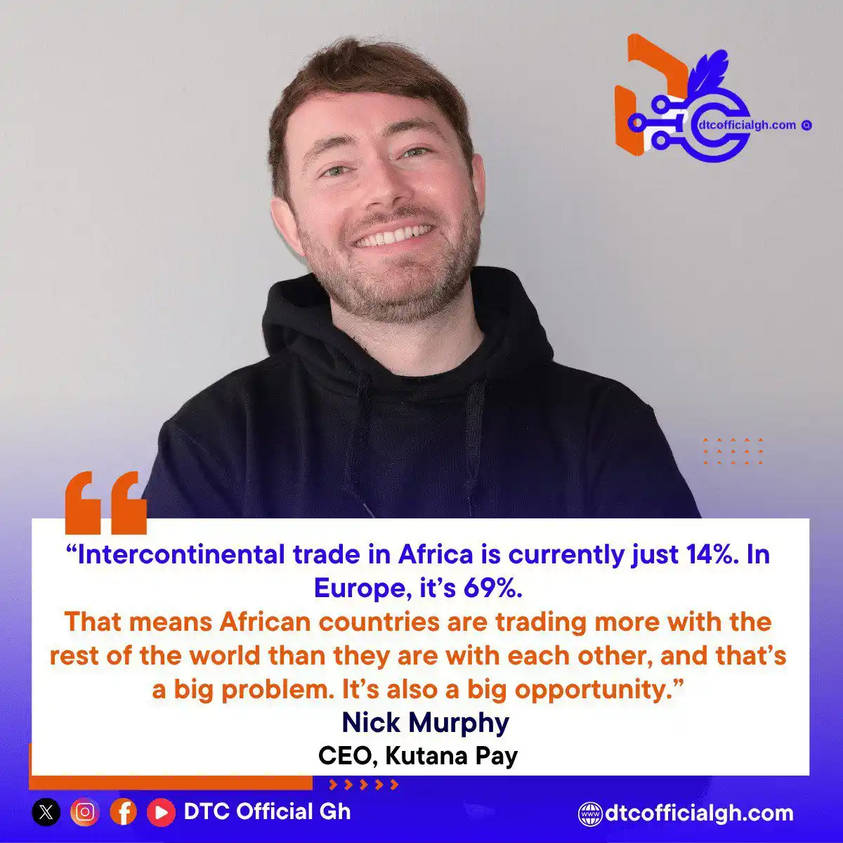 Image from DTC Official Gh: *🚀 Africa’s $30 Trillion Future Starts Now* In my latest conversation...