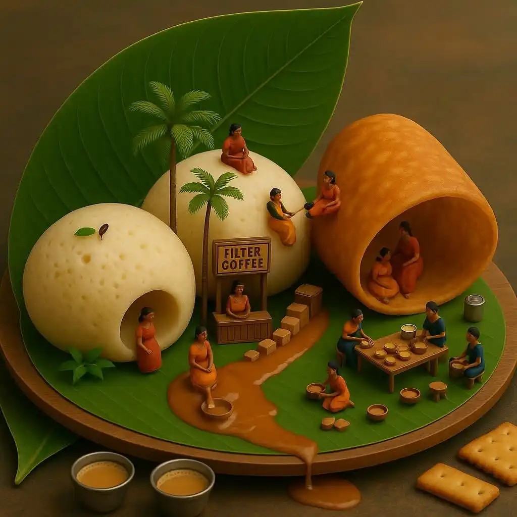 Image from 🇵🇰Deen 🇵🇸 Vision🇧🇩: Ai Chatgpt  Prompt: "A whimsical miniature diorama-style digital artwo...