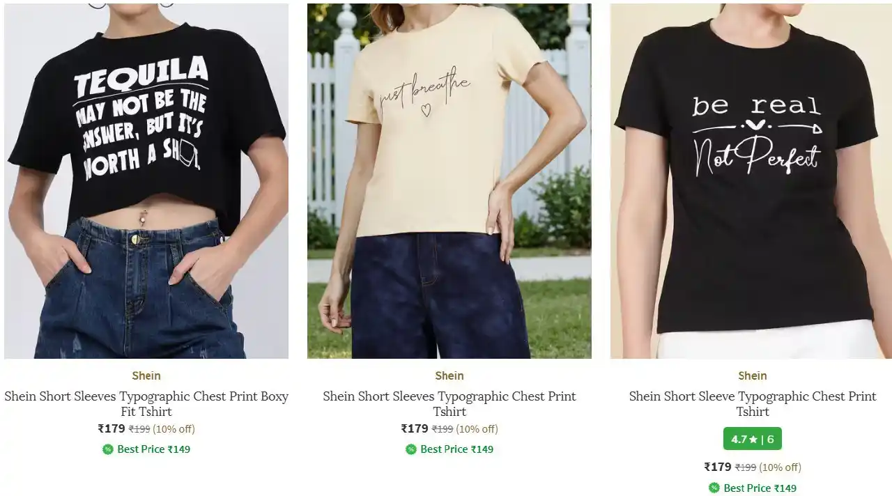 Image from CouponClip {Deals & Offers}: AJIO | Shein Premium Clothing Starts .  Men's : https://ajiio.co/E8aAS...
