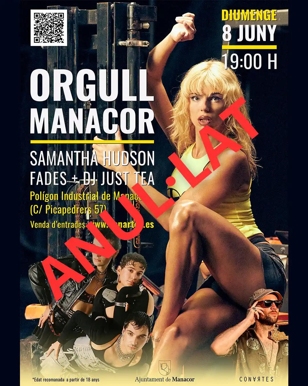 Image from Ajuntament de Manacor : ❌ ANUL·LAT EL CONCERT CENTRAL DE L’ORGULL MANACOR 2025  L’Ajuntament d...