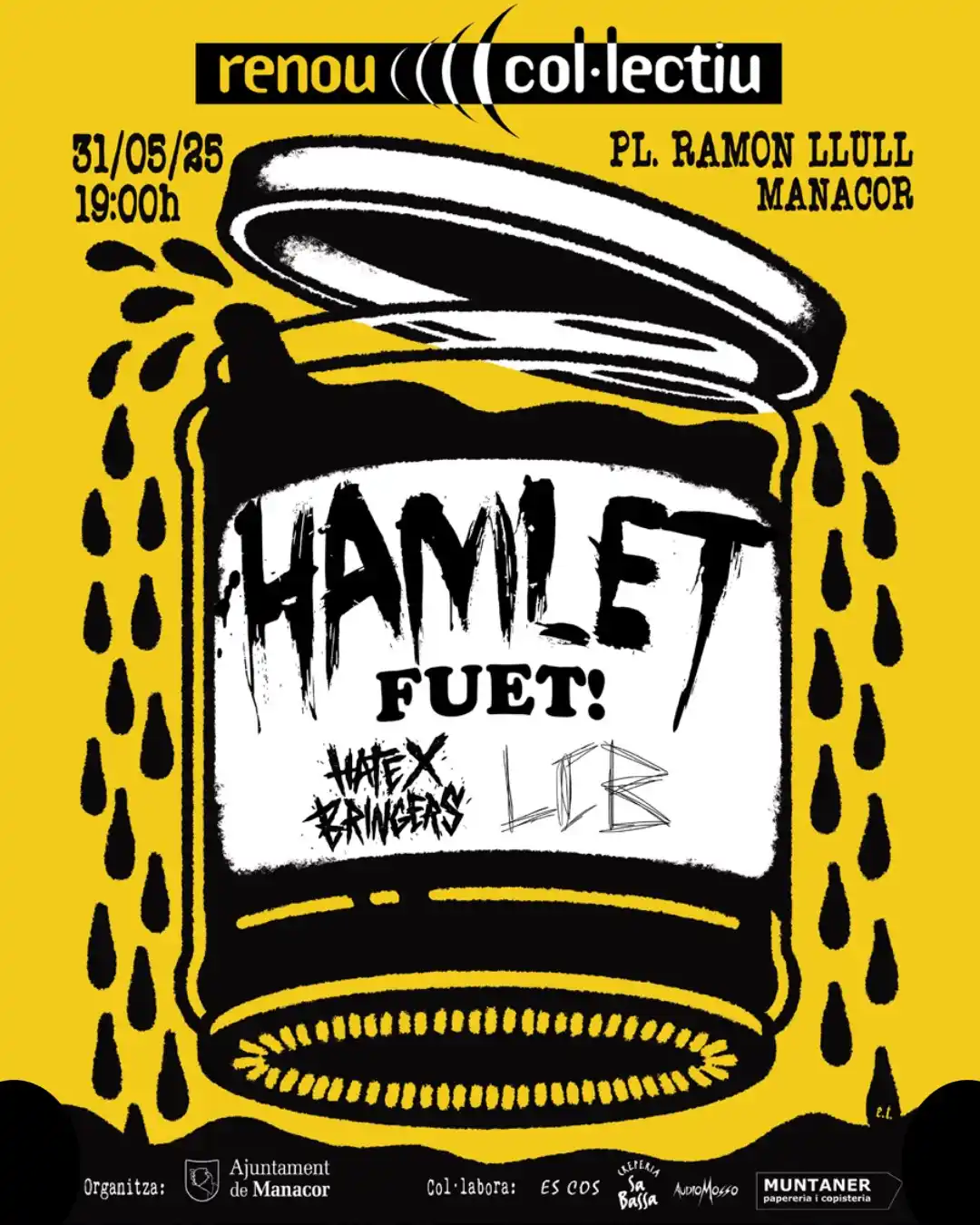 Image from Ajuntament de Manacor : 🔥 Aquest dissabte 31 de maig a les 19 h, torna el concert de Renou Co...