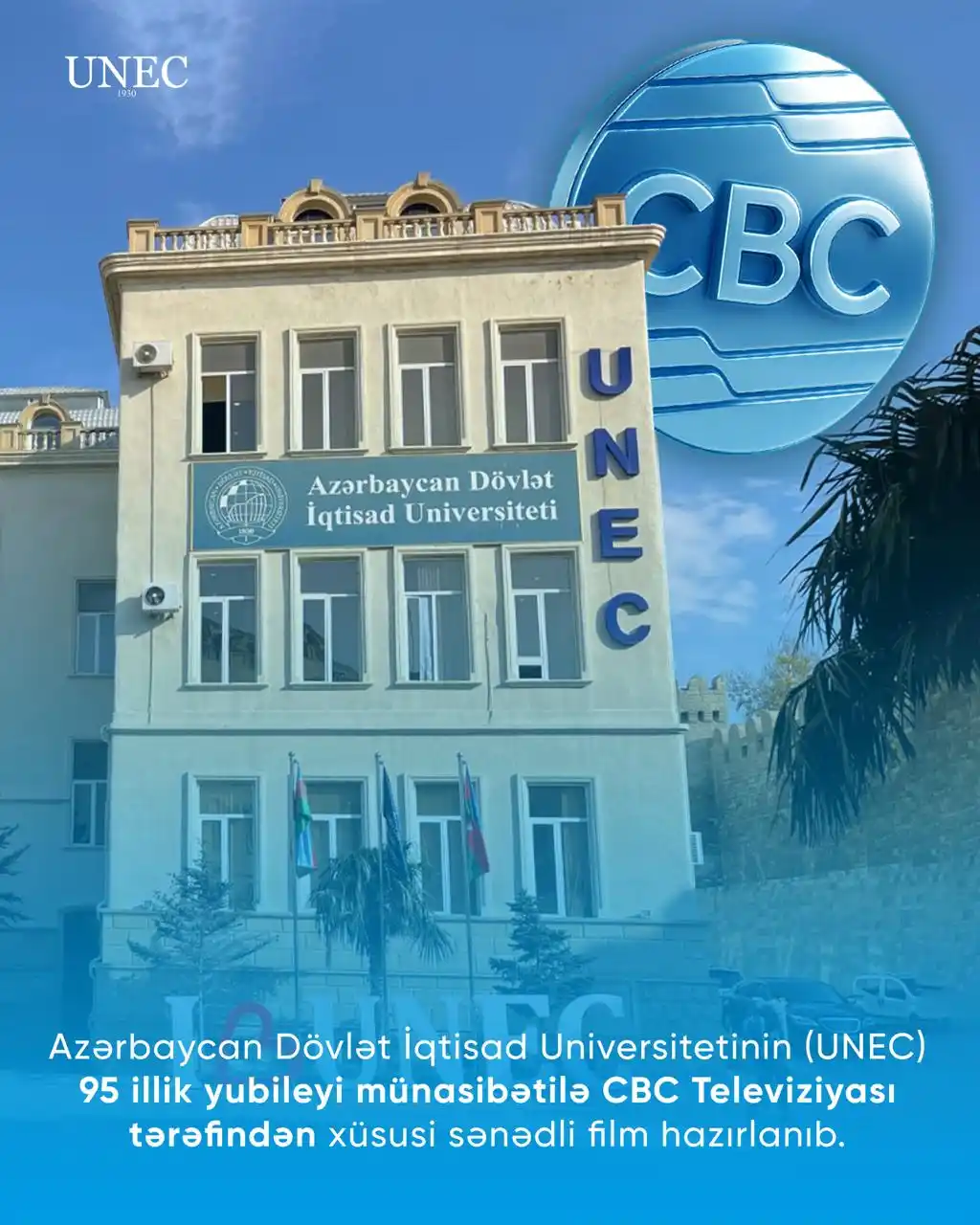 Image from UNEC: Azərbaycan Dövlət İqtisad Universitetinin (UNEC) 95 illik yubileyi mün...