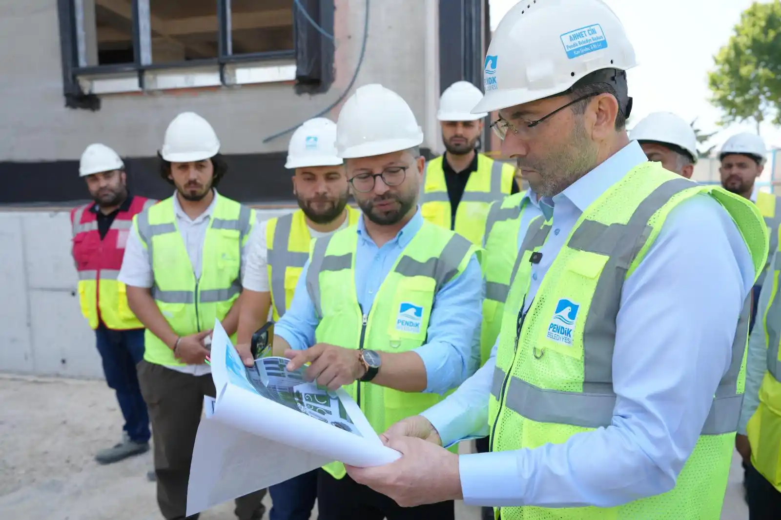 Image from Pendik Belediyesi: Belediye Başkanımız Ahmet Cin, şehrimize değer katacak yeni Ana Hizmet...