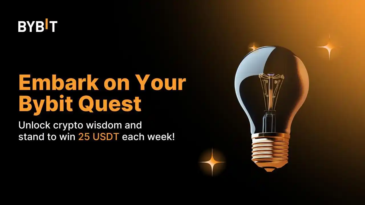 Image from Bybit Announcements: 🧙‍♂️ *Bybit Quest: Learn about Bybit TradFi and Win 25 USDT!*  This w...