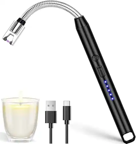 Image from CouponClip {Deals & Offers}: Crasts USB Plasma Rechargeable Electric Gas Lighter for Kitchen, Pooja...