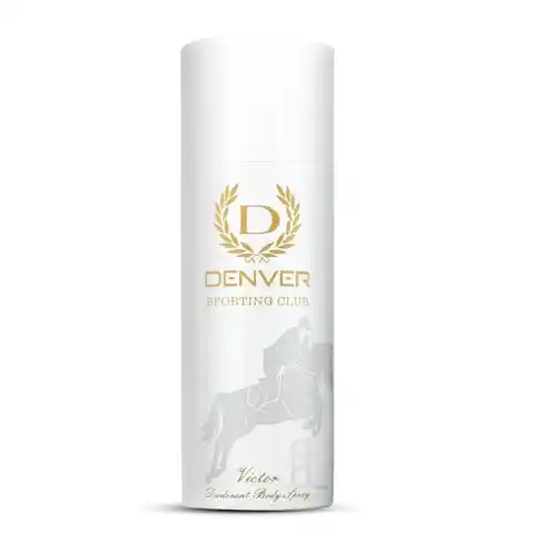 Image from CouponClip {Deals & Offers}: DENVER Sporting Club Victor Deo for Men - (165ML) | Long Lasting Deodo...