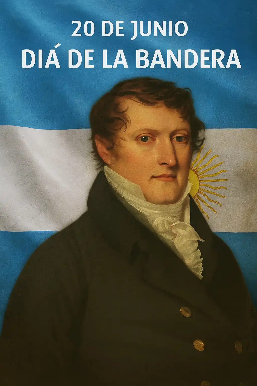 Image from Fm Raices Alvear: Día de la Bandera: Un homenaje al símbolo patrio y a Manuel Belgrano ...