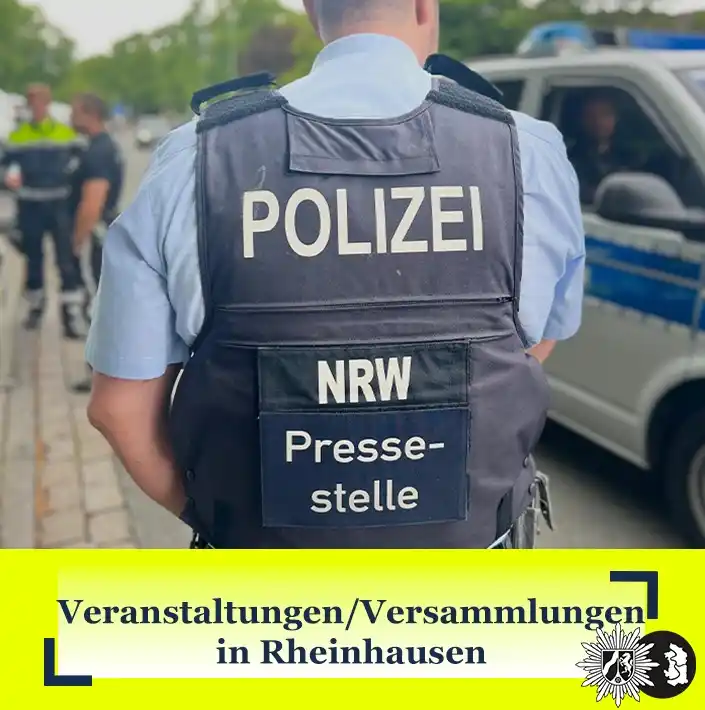 Image from Polizei NRW Duisburg : Die Polizei hat den Verfassungsauftrag, friedliche und nicht verbotene...