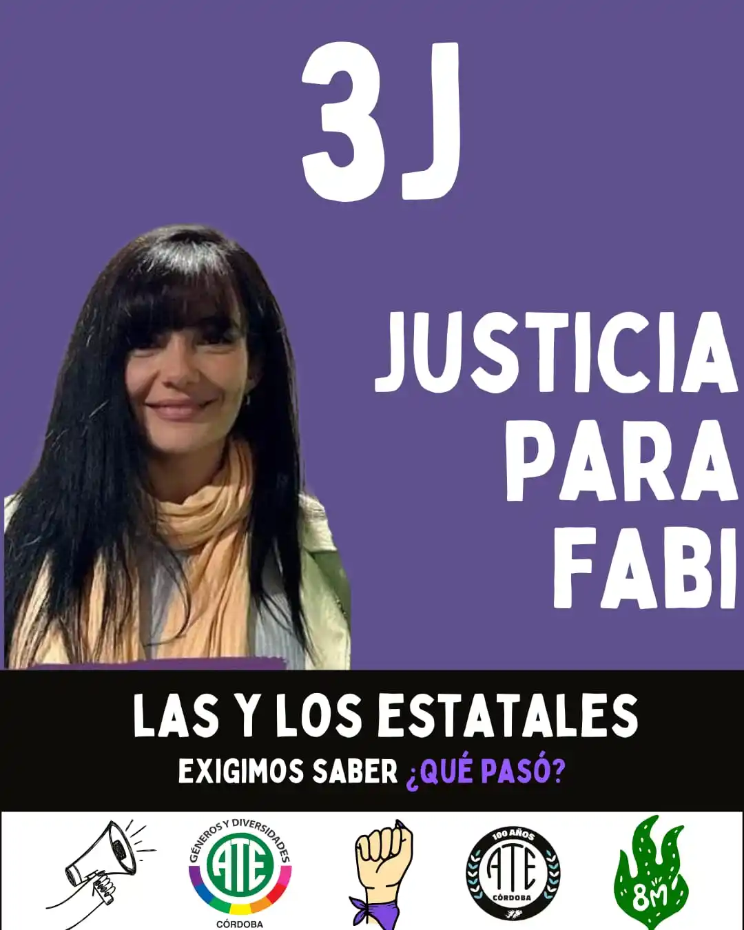 Image from ATE CÓRDOBA OFICIAL: 📢 Este 3 de junio salimos a las calles con fuerza, rabia y organizaci...