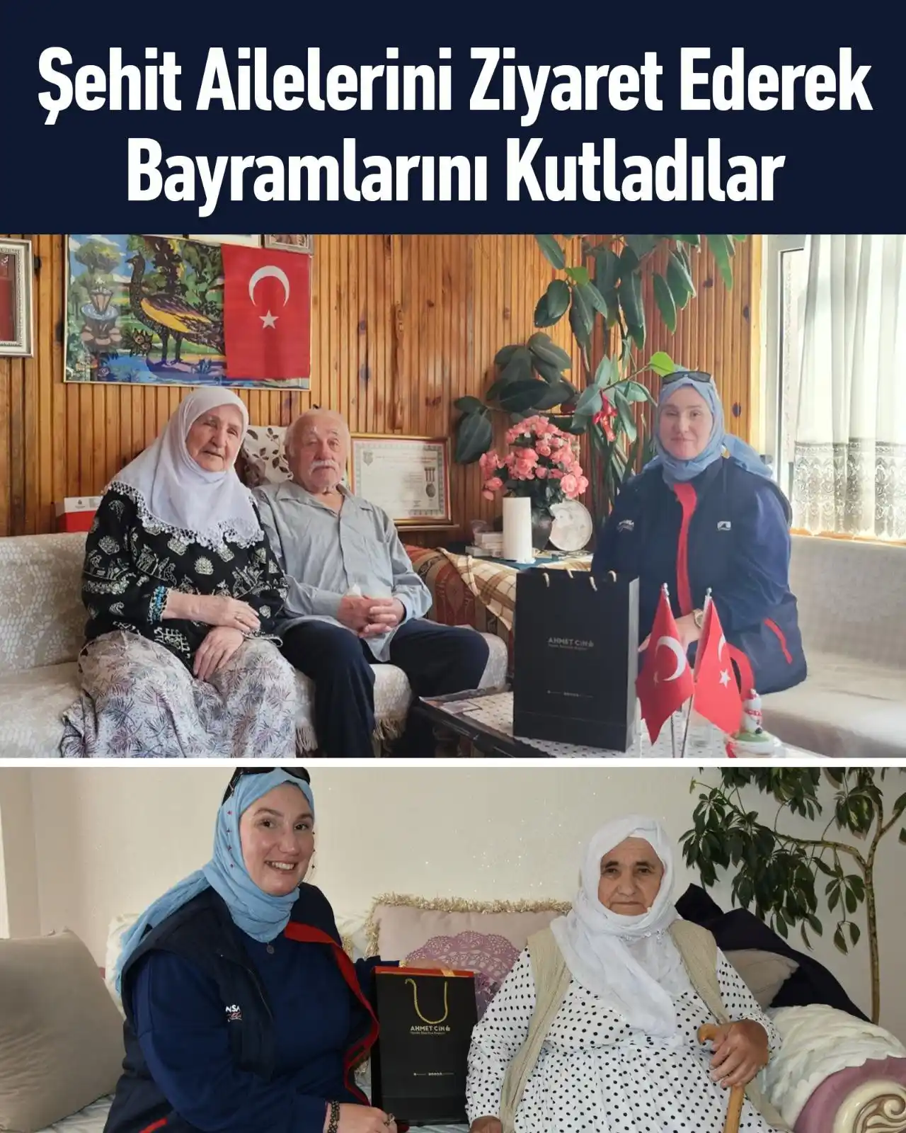 Image from Pendik Belediyesi: Kurban Bayramı öncesi şehit ailelerini unutmadık. Onları ziyaret edere...