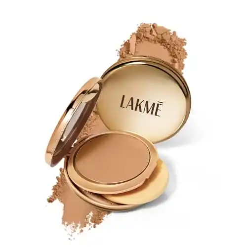 Image from CouponClip {Deals & Offers}: LAKMÉ 9To5 Wet&Dry Natural Compact 30 Cinnamon, 9G, Brown  ✅Deal Price...