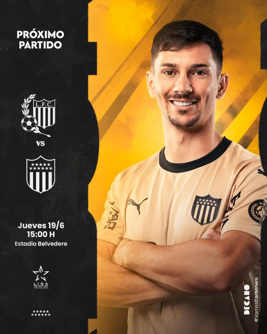 Image from La Voz Del Deporte Radio: 🔜   🆚 Liverpool    🏆 Torneo Intermedio   🏟️ Belvedere 🗓️ Jueves 1...