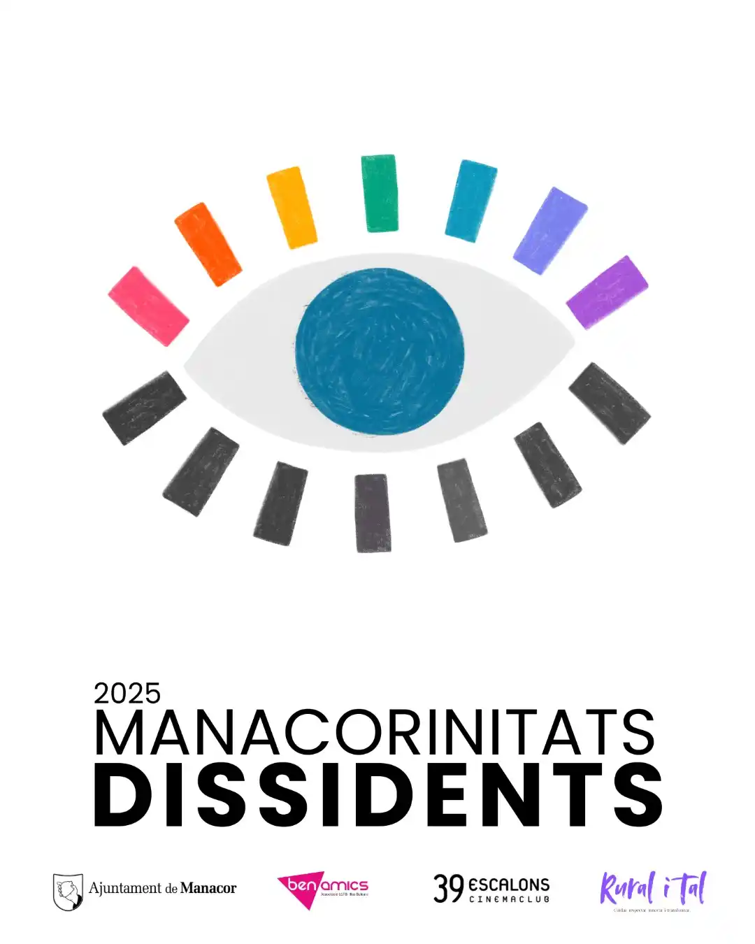 Image from Ajuntament de Manacor : 🏳️‍🌈 MANACORINITATS DISSIDENTS 2025 Aquest juny i juliol, celebram l...