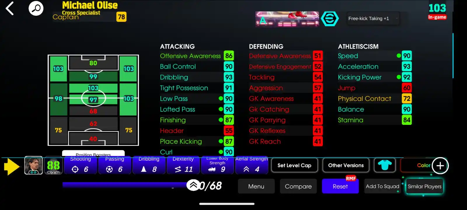 Image from eFootball Community ⚽❤️: _MICHAEL OLISE_ *PLAYSTYLE* : _CROSS SPECIALIST_ *SPECIAL* SKILL :...