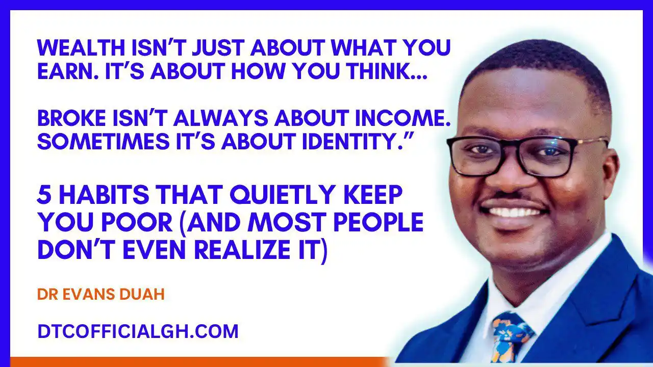 Image from DTC Official Gh: Most people don’t realize that poverty isn’t always about income. Some...
