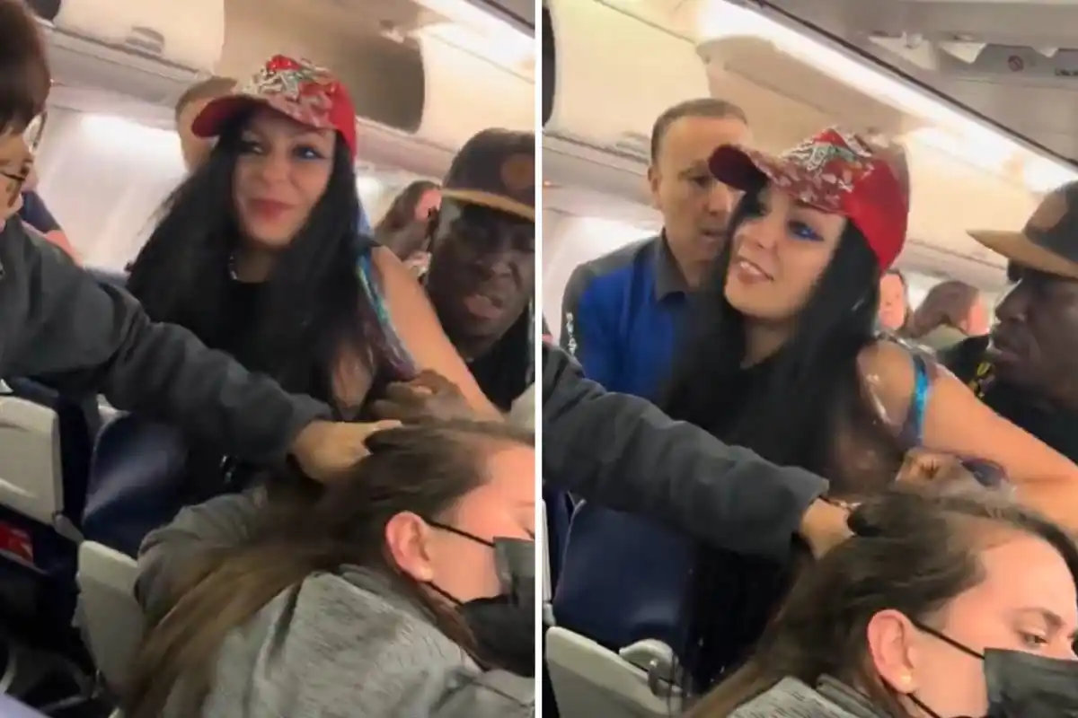 Image from Famosos, Novelas, Realities e Muito Mais | F5: *Mulher é presa após agredir passageira em voo nos EUA* Caso aconteceu...