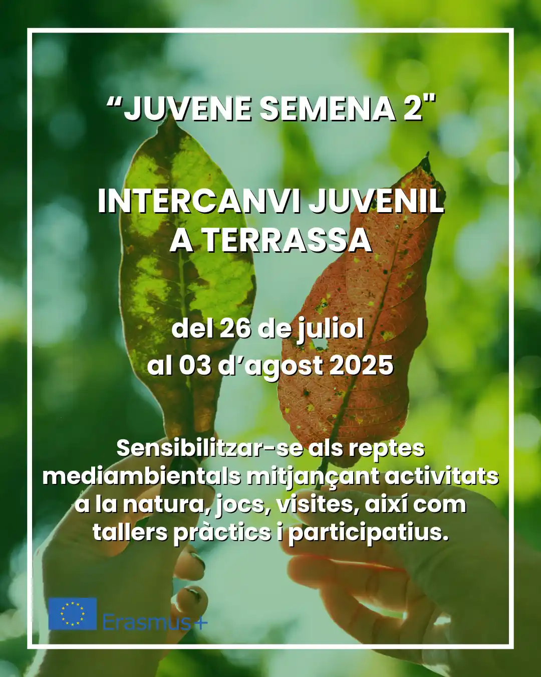 Image from ℹINF. Ajuntament De Font-rubí: 🌱 *Nova oportunitat d’intercanvi juvenil!* 🌍  Vols *viure una setman...