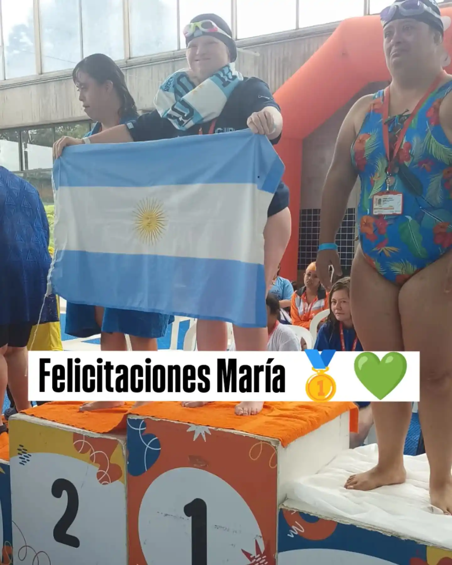 Image from ATE CÓRDOBA OFICIAL: 🏅💚 ¡Orgullo estatal y pura emoción! 💚🏅  Felicitamos con enorme ale...