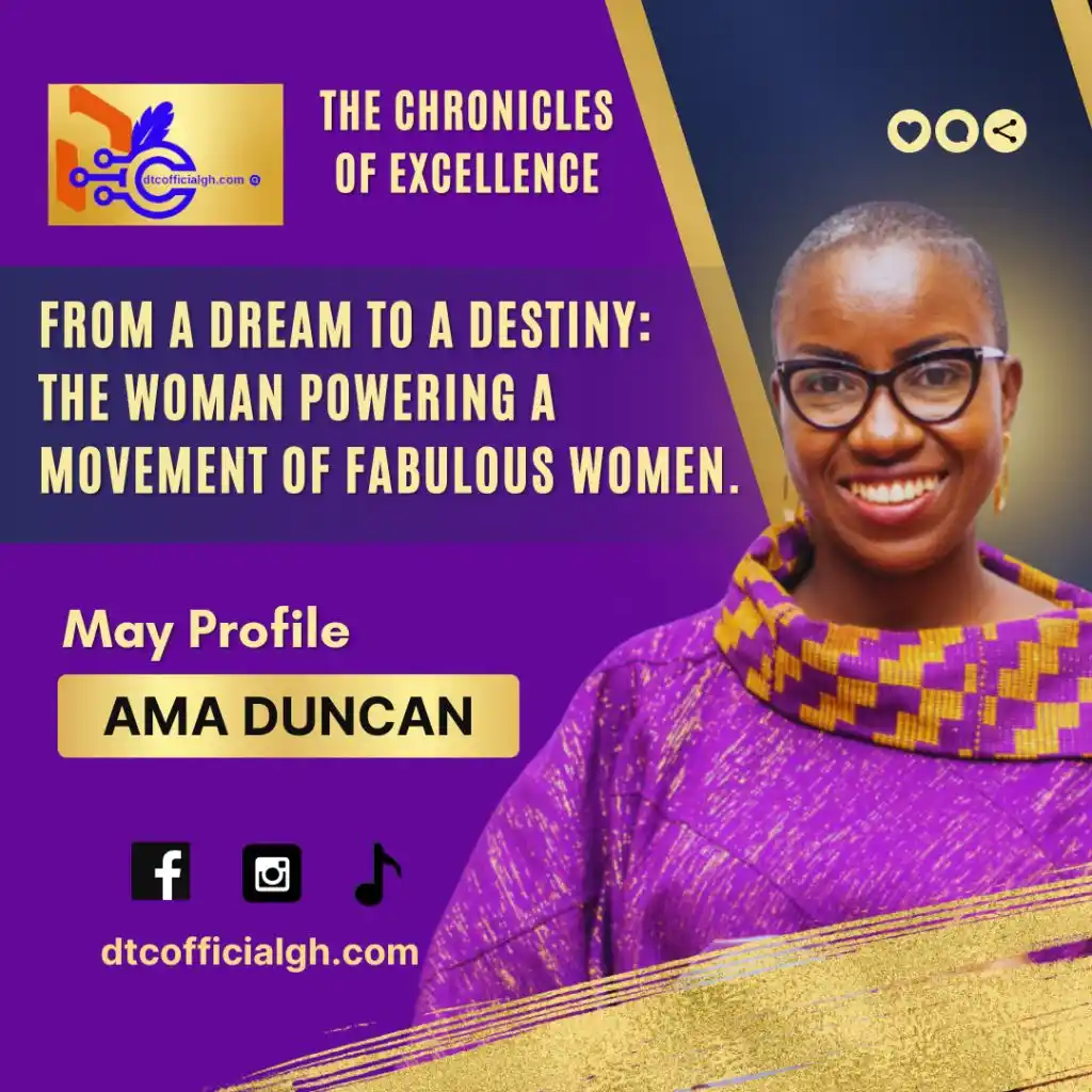 Image from DTC Official Gh: 🌟 *Profile of the Month: Ama Duncan – The Woman Building a Network of...