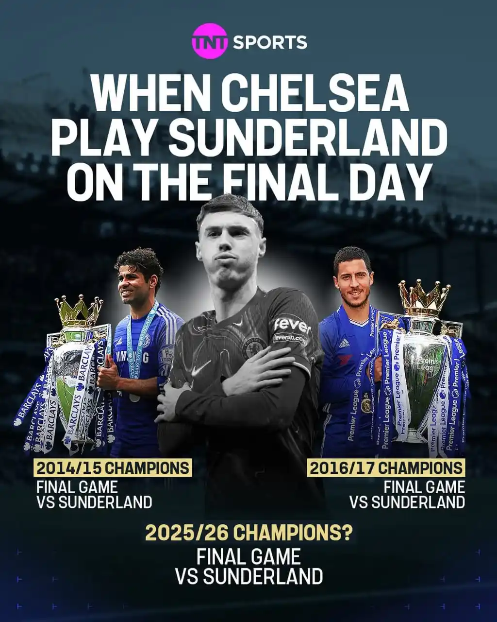 Image from Premier League: The last two times Chelsea have played Sunderland on the final day of ...