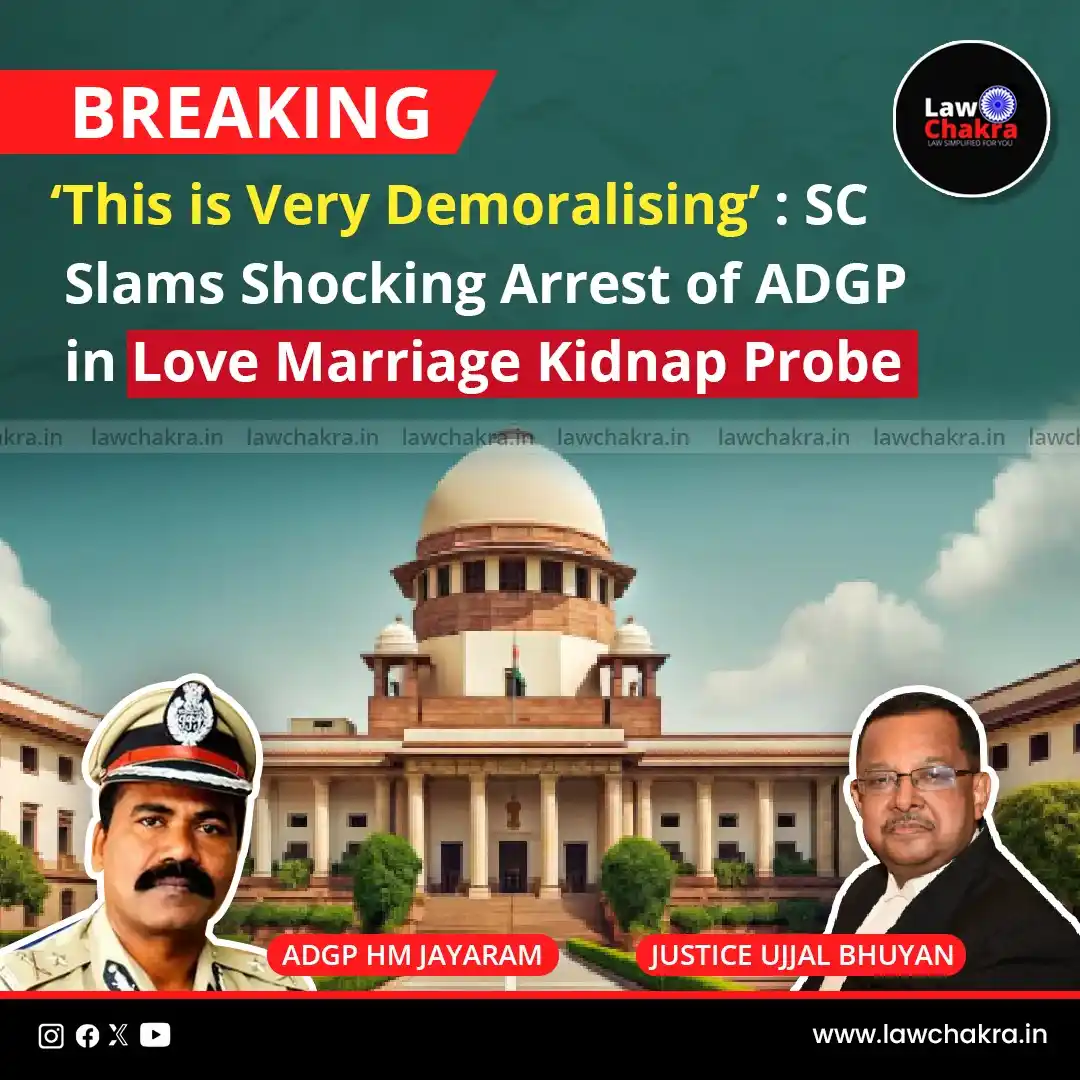 Image from LawChakra: The Supreme Court Today (June 18) was shocked by the Madras High Court...