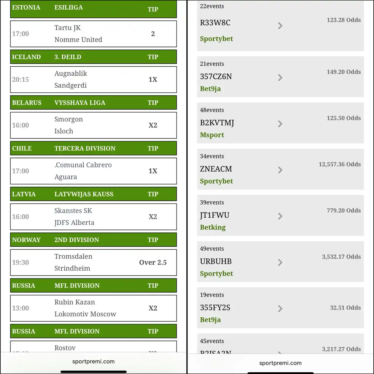 Image from Premier League: Today’s Betting Tips 🟢  > More Predictions and Codes on SportPremi.co...