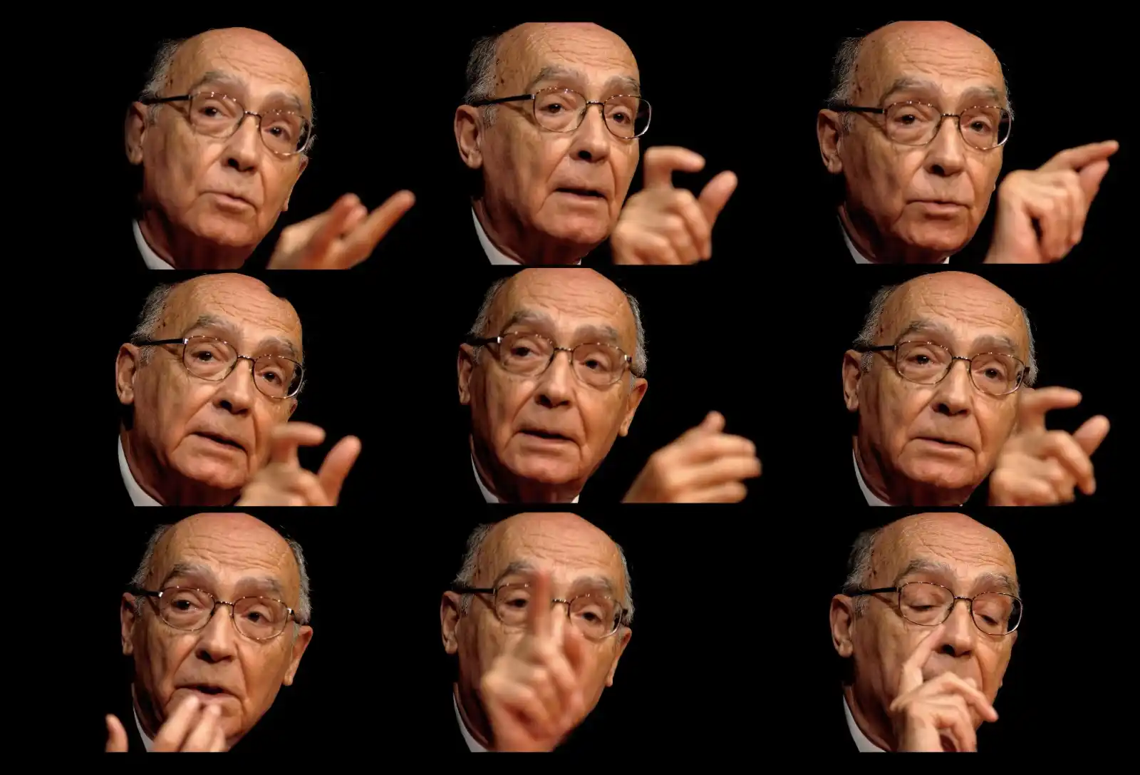 Image from Penguin Libros España: *Todos los escritores que viven en José Saramago*  José Saramago *fall...