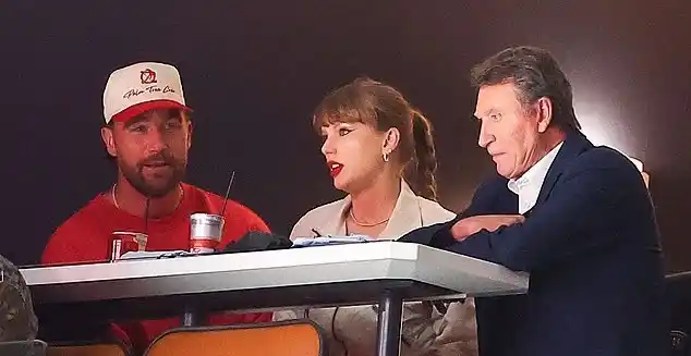 Image from Daily Mail | Taylor Swift News: Travis Kelce hits back at dramatic weight loss reports... after inside...