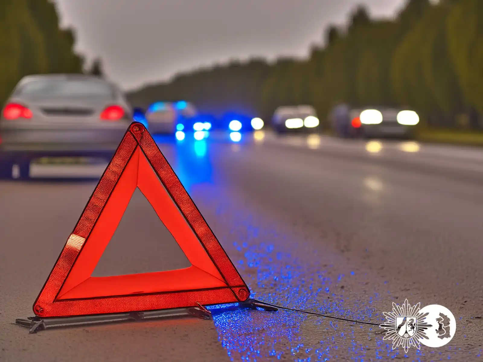 Image from Polizei NRW Duisburg : Wegen eines Verkehrsunfalls ist in <a class="text-blue-500 hover:under...