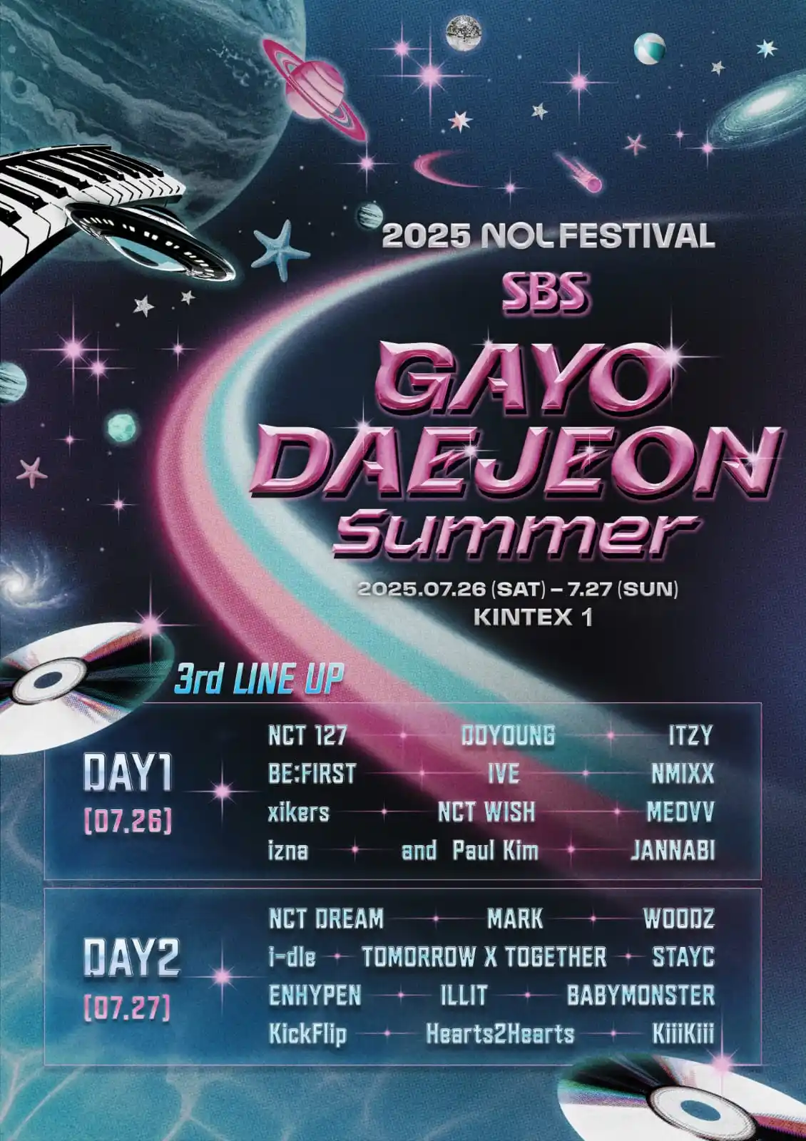 Image from TUBATUS NOTICIAS | TXT CB JULIO !!: *📰 | YEONJUN será MC en SBS Gayo Daejeon este verano de 2025 junto co...