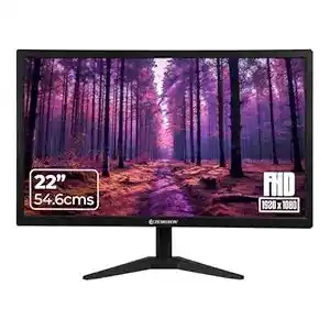 Image from CouponClip {Deals & Offers}: ZEBSTER GV222, 22 Inch (54.6cm) LED Monitor, Dual HDMI & VGA Input, FH...