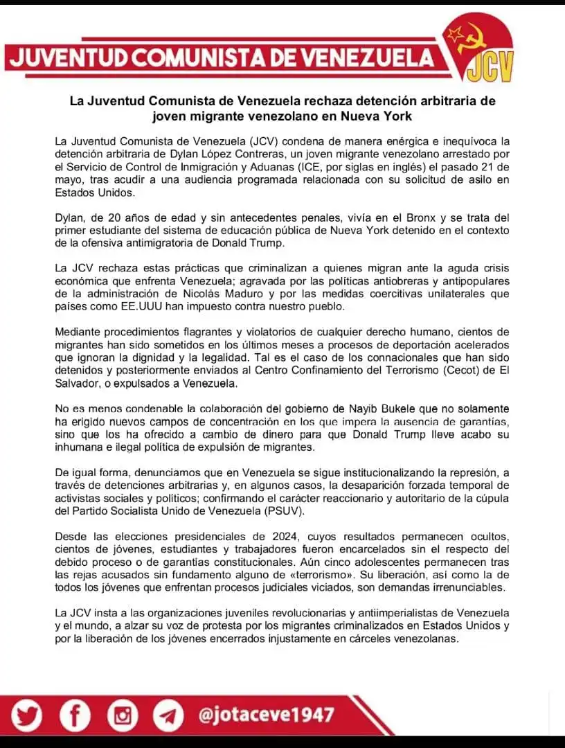 Image from Partido Comunista de Venezuela: <a class="text-blue-500 hover:underline cursor-pointer" href="/hashtag...