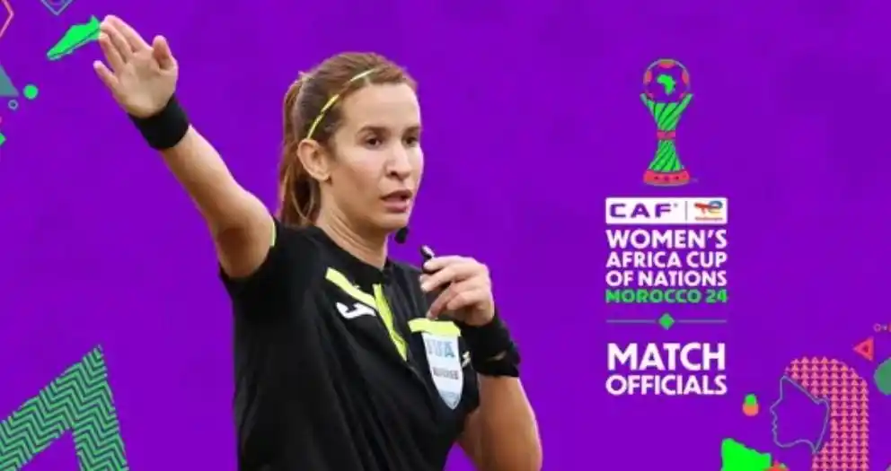 Image from FUT-AFRIQUE: CAF has announced the list of female referees that will be officiating...