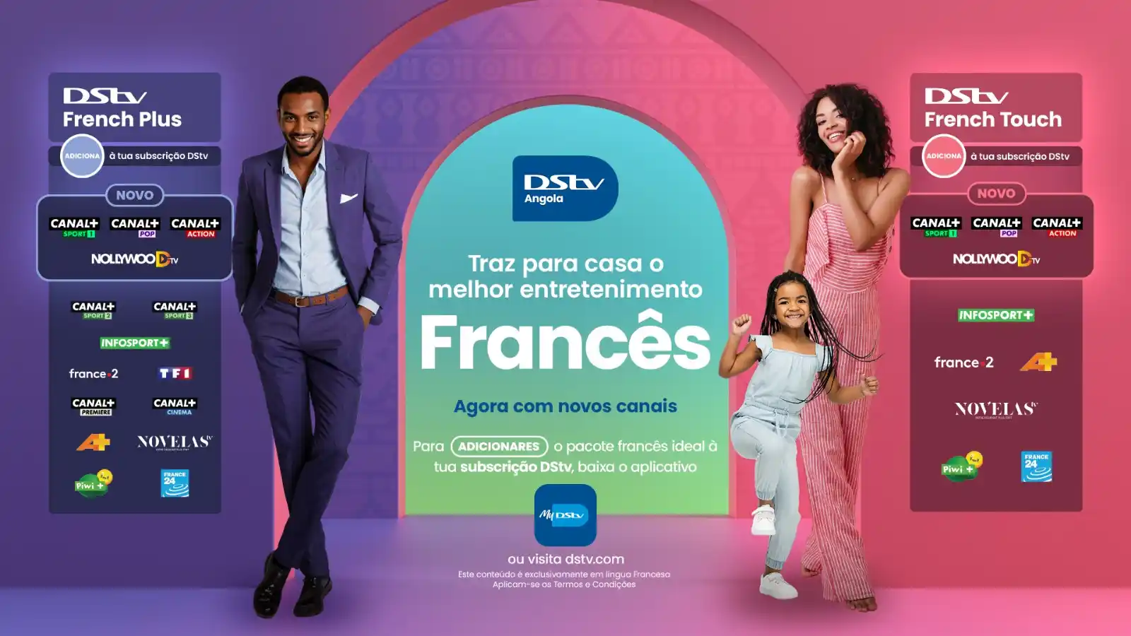 Image from DStv Angola: Com os pacotes French Plus e French Touch, tens bons motivos para dize...