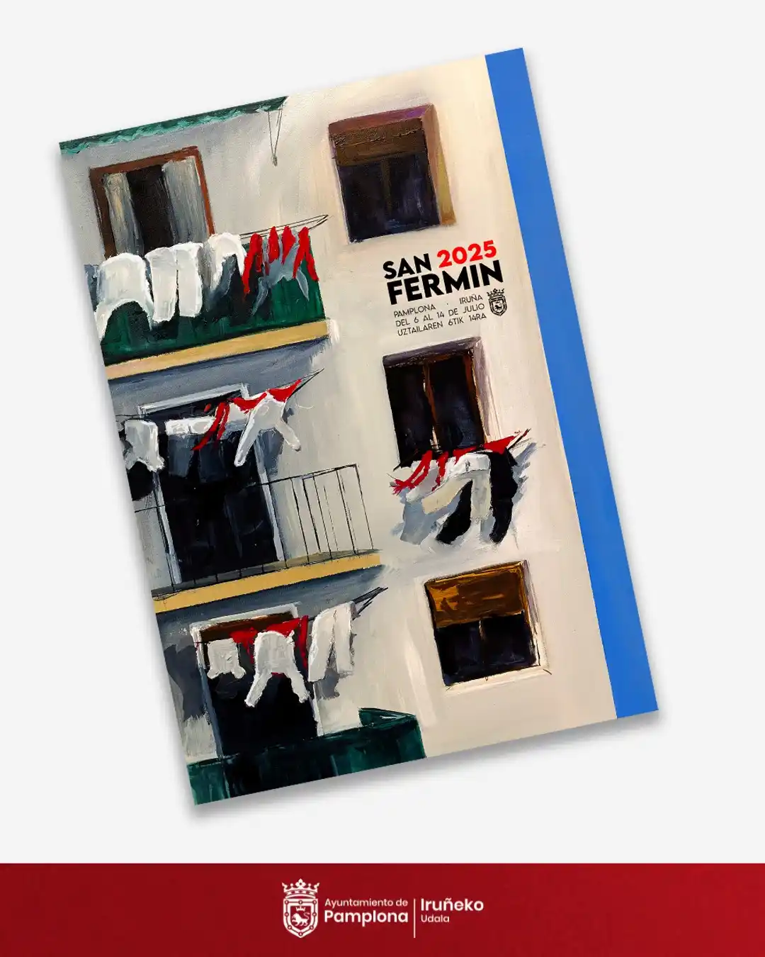Image from Ayuntamiento de Pamplona: 🔻🔻 Conoce el programa oficial de San Fermín 2025 👉 https://sanferm...